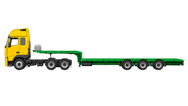 3 Aks Semi-Lowloader