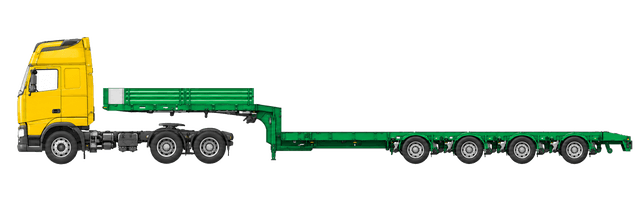 4 Aks Semi-Low-Loader