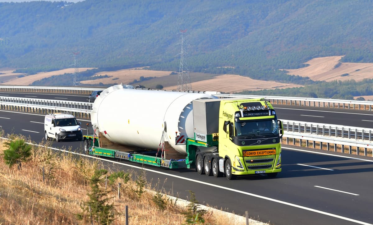 Türkiye'den Norveç'e Endüstriyel Tank Taşımamız